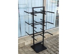 Стійка для продажу білизни чорна матова 1360×600×650 мм — купити торгове обладнання